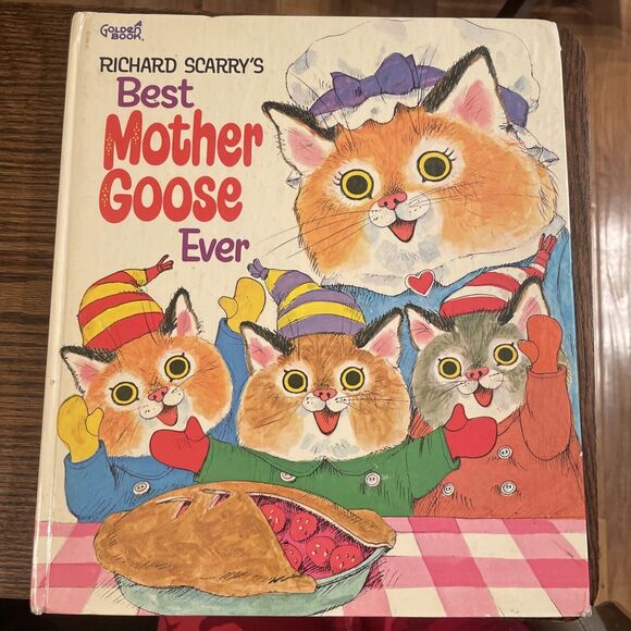Richard Scarry's Best Mother Goose Ever 1970 Richard Scarry FIRST EDITION HC - Picture 1 of 12